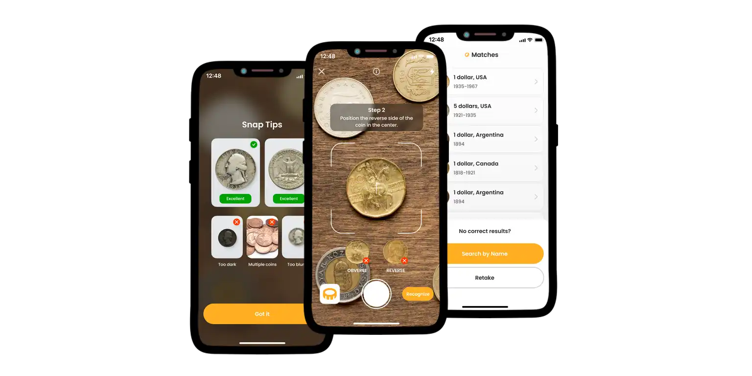An example of Coin ID Scanner workflow.